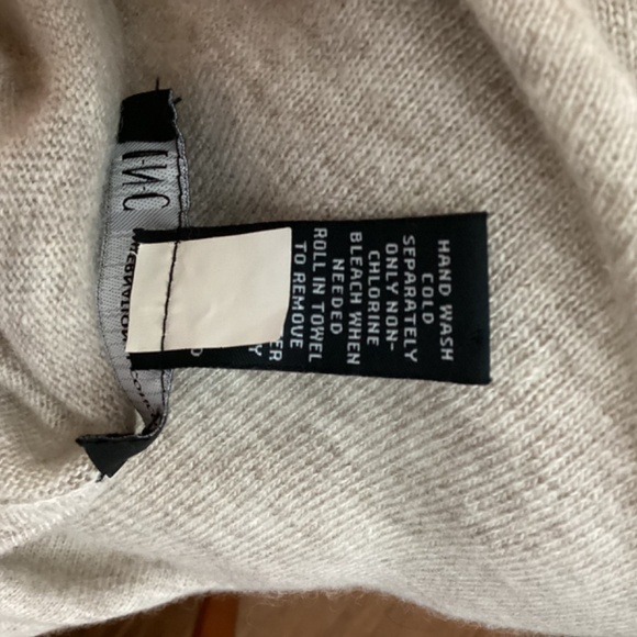 INC INTERNATIONAL CONCEPTS WOMAN PLUS 2X CASHMERE BLEND OATMEAL CARDIGAN - Picture 13 of 13